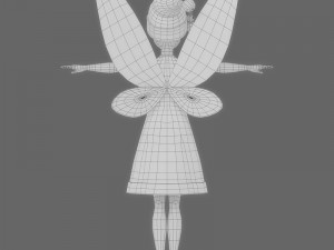fairy rigged 3D Model