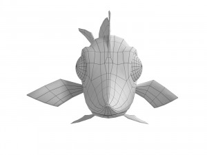 cartoon fish 02 rigged animated 3D मॉडल