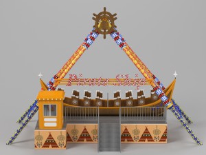 corsair boat 3D Model