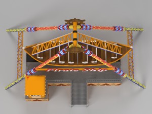 corsair boat 3D-Modell