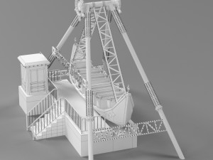 corsair boat 3D-Modell