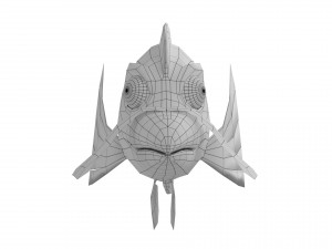 cartoon fish 06 rigged animated 3D 模型
