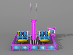 pendulum playground rigged animated 3D Model