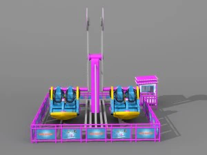 pendulum playground rigged animated 3D Model