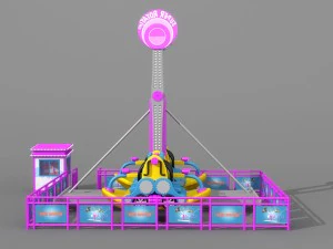 pendulum playground rigged animated 3D Model