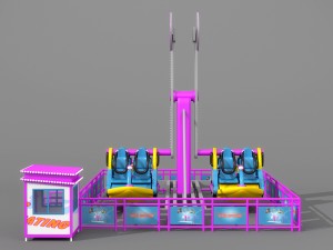 pendulum playground rigged animated 3D Model