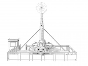 pendulum playground rigged animated 3D Model