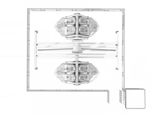 pendulum playground rigged animated 3D Model