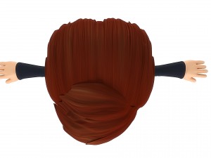 cartoon boy rigged 3Dモデル