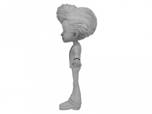 cartoon boy rigged 3Dモデル