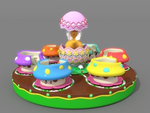 rotary coffee cup 3D Model