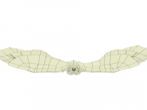 eagle rigged animated 3D 模型