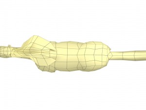 horse rigged animated 01 3D-Modell