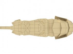 lion rigged animated 3D Модель
