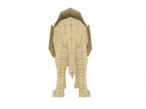 lion rigged animated 3D Модель
