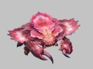 crab rigged animated 3D Model