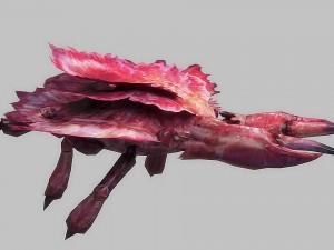 crab rigged animated 3D Model