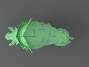 wild boar rigged animated 3D Model
