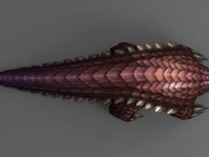 pangolin rigged animated 01 3D Model