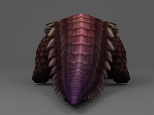 pangolin rigged animated 01 3D Model