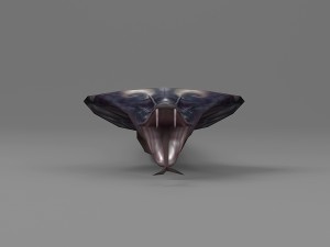snake rigged animated 01 3D Model