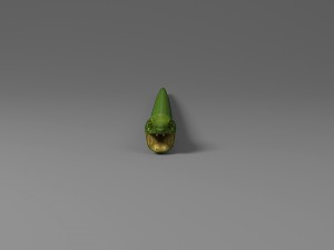 snake rigged animated 02 3D Model