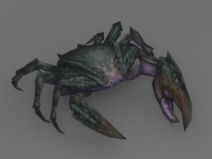 crab rigged 3D Model