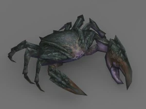 caranguejo manipulado Modelo 3D