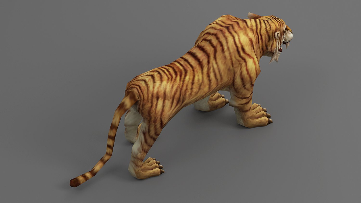 Tiger 3D Model $15 - .unknown .fbx .max .ma .obj .stl - Free3D