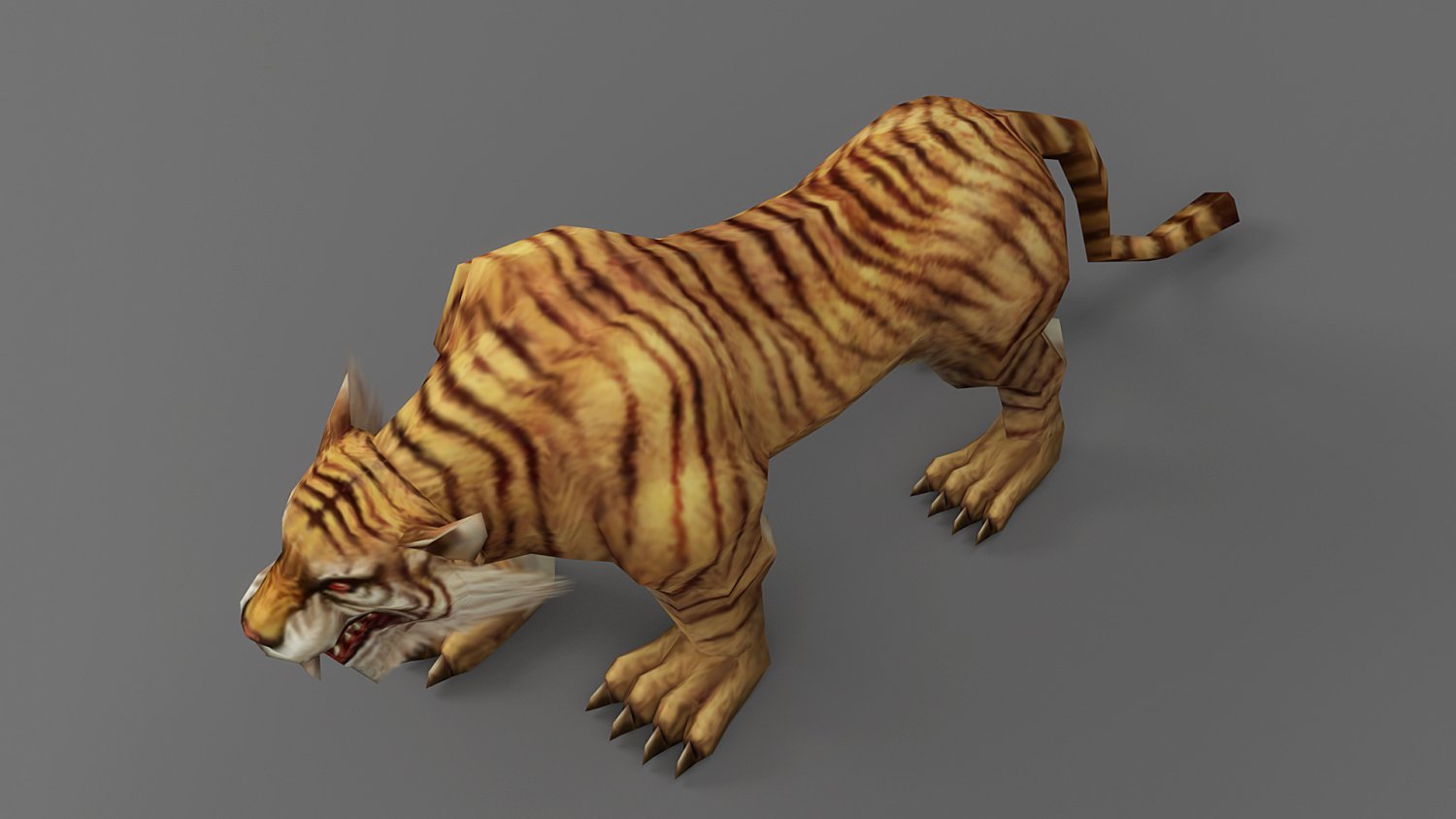Tiger Animated 3D Model $39 - .3ds .dae .dxf .pwc .obj .stl .wrl .max .fbx  - Free3D