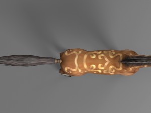 horse rigged animated 03 Model 3D