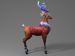 christmas elk 3D Model