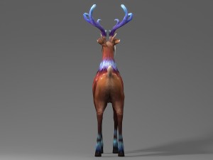 christmas elk 3D Model