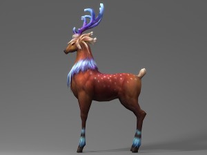 christmas elk 3D Model