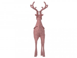 christmas elk 3D Model