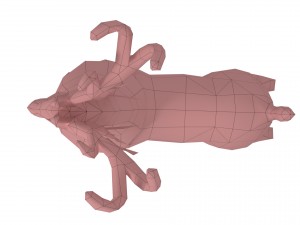 christmas elk 3D Model
