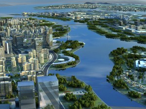 city scene 01 3D-Modell