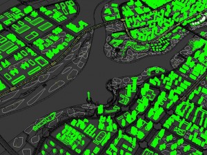 city scene 01 3D-Modell