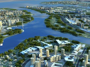 city scene 01 3D-Modell