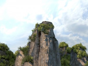 mountain peak 3D Modell