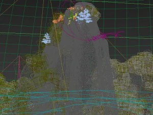 picco di montagna Modello 3D