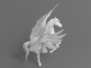 pegasus 3Dモデル