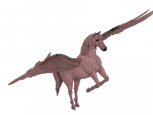 pegasus 3Dモデル