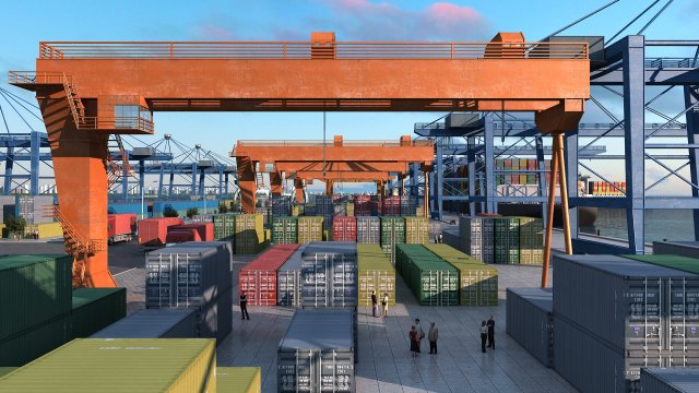 port 3D 模型 .c4d .max .obj .3ds .fbx .stl .blend 