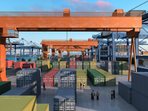 port 3D Модель