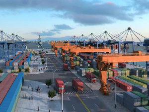 port 3D Model