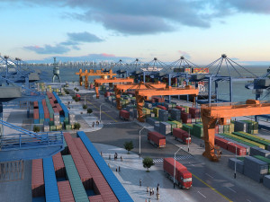 port 3D 模型