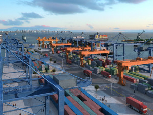 port 3D 模型