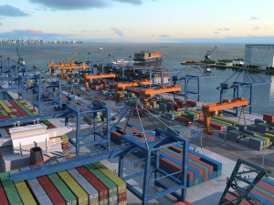 port 3D 模型