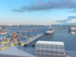 port 3D 模型